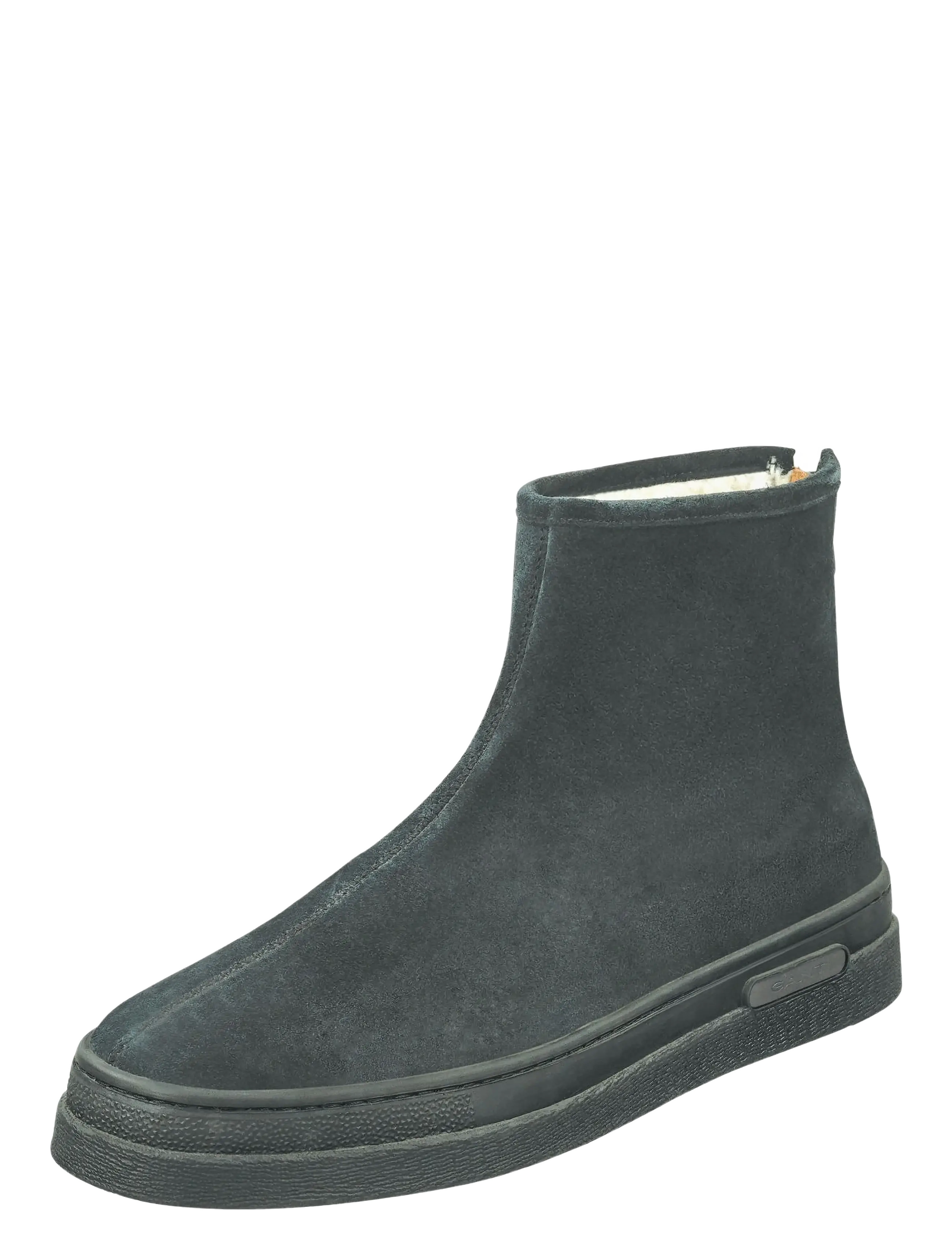 Cloyd Mid Zip Boot - BLACK