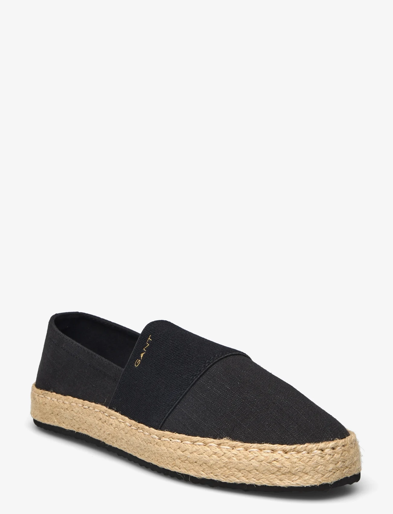 GANT - Raffiaville Espadrille - flache espadrilles - black - 0