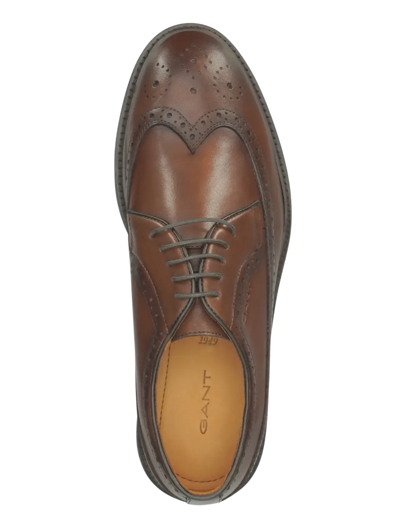 GANT - Bidford Low Lace Shoe - cognac - 4