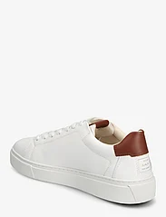 GANT - Mc Julien Sneaker - lave sneakers - white/cognac - 3