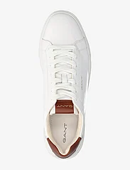 GANT - Mc Julien Sneaker - lave sneakers - white/cognac - 4