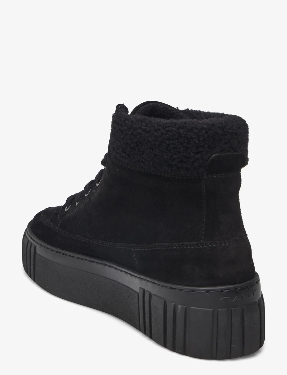 GANT - Snowmont Mid Boot - varmfodrade skor - black - 2