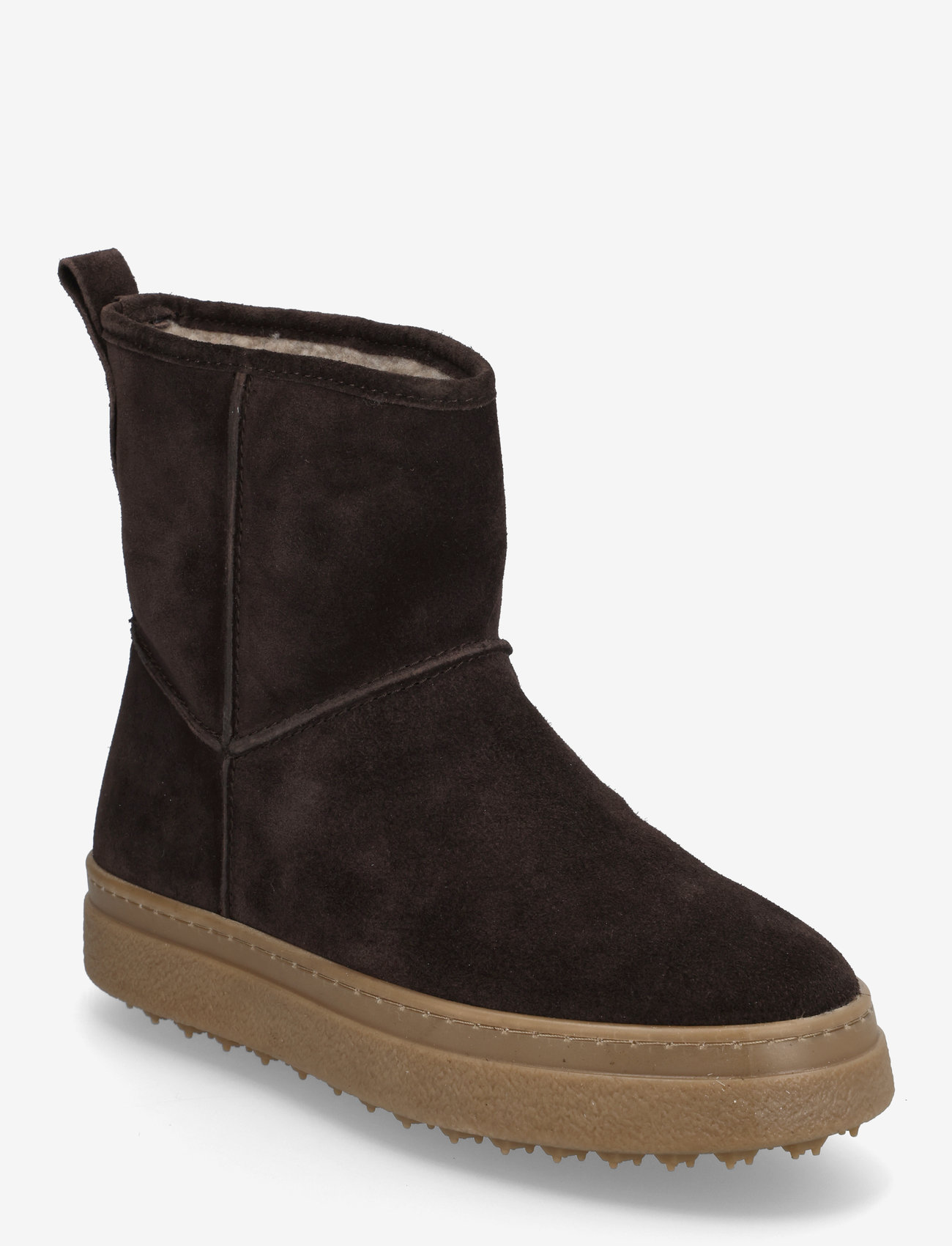 GANT - Snowhill Mid Boot - flache stiefeletten - dark brown - 0