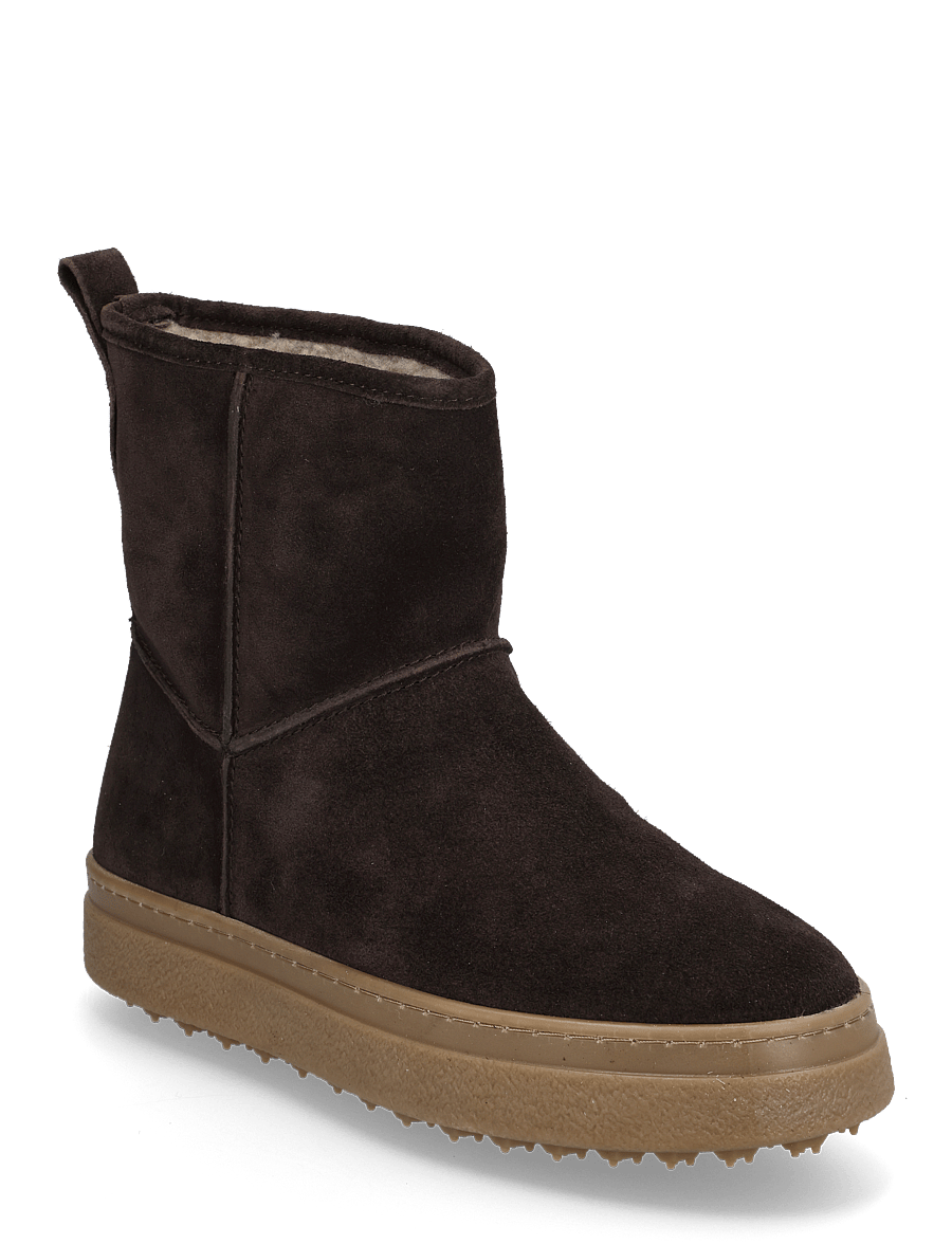 Gant - Snowhill Mid Boot - flache stiefeletten - dark brown - 0