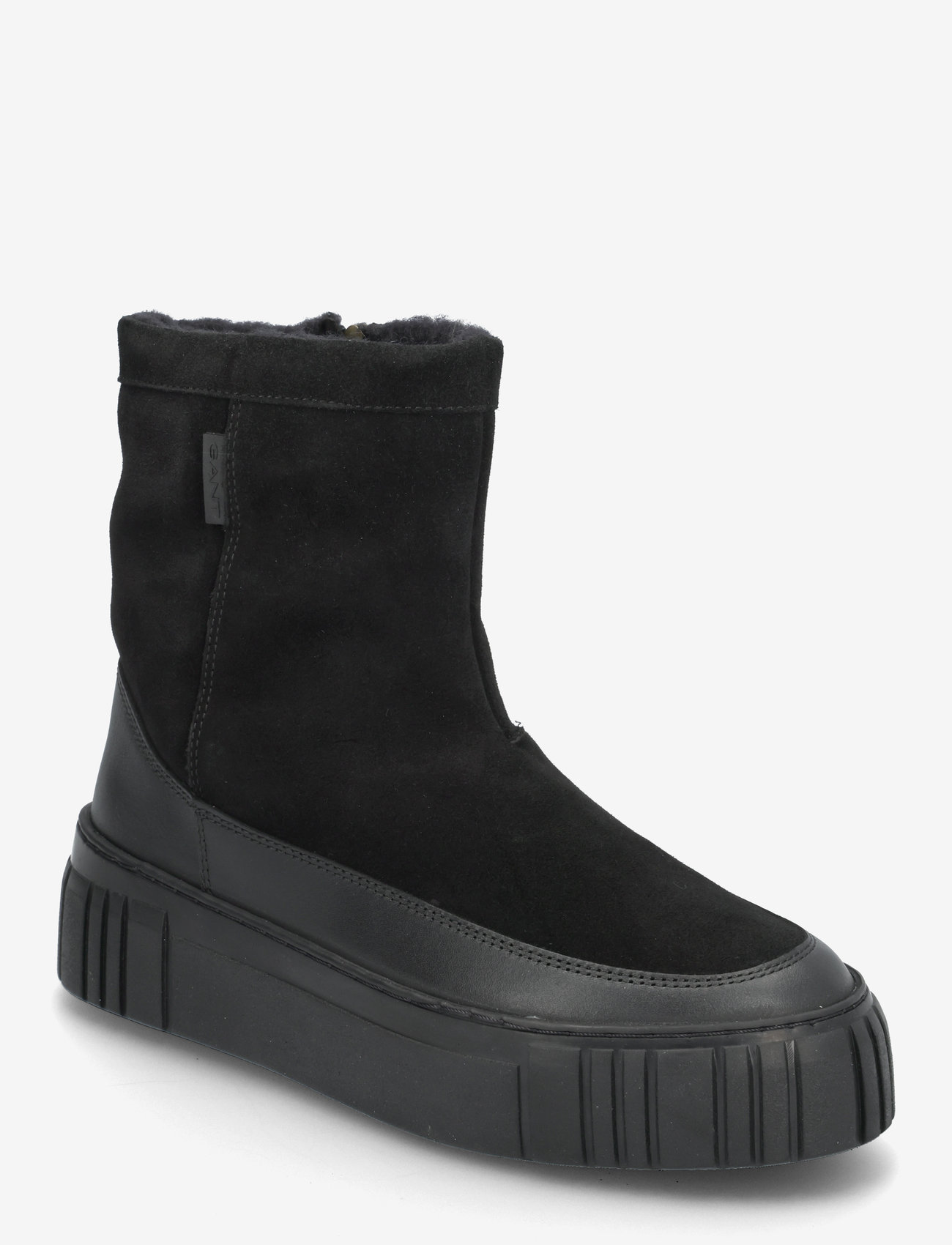 GANT - Snowmont Mid Boot - varmfodrade skor - black - 0