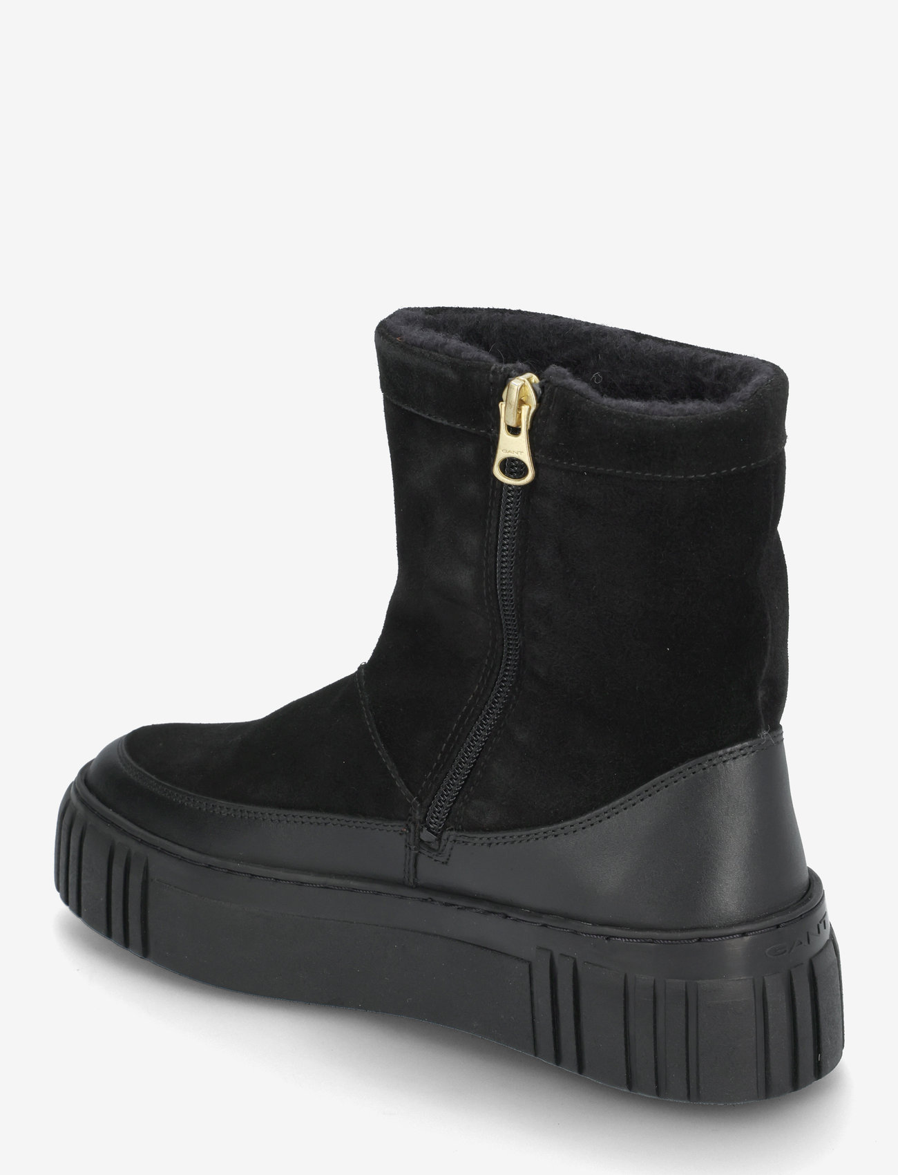 GANT - Snowmont Mid Boot - varmfodrade skor - black - 2