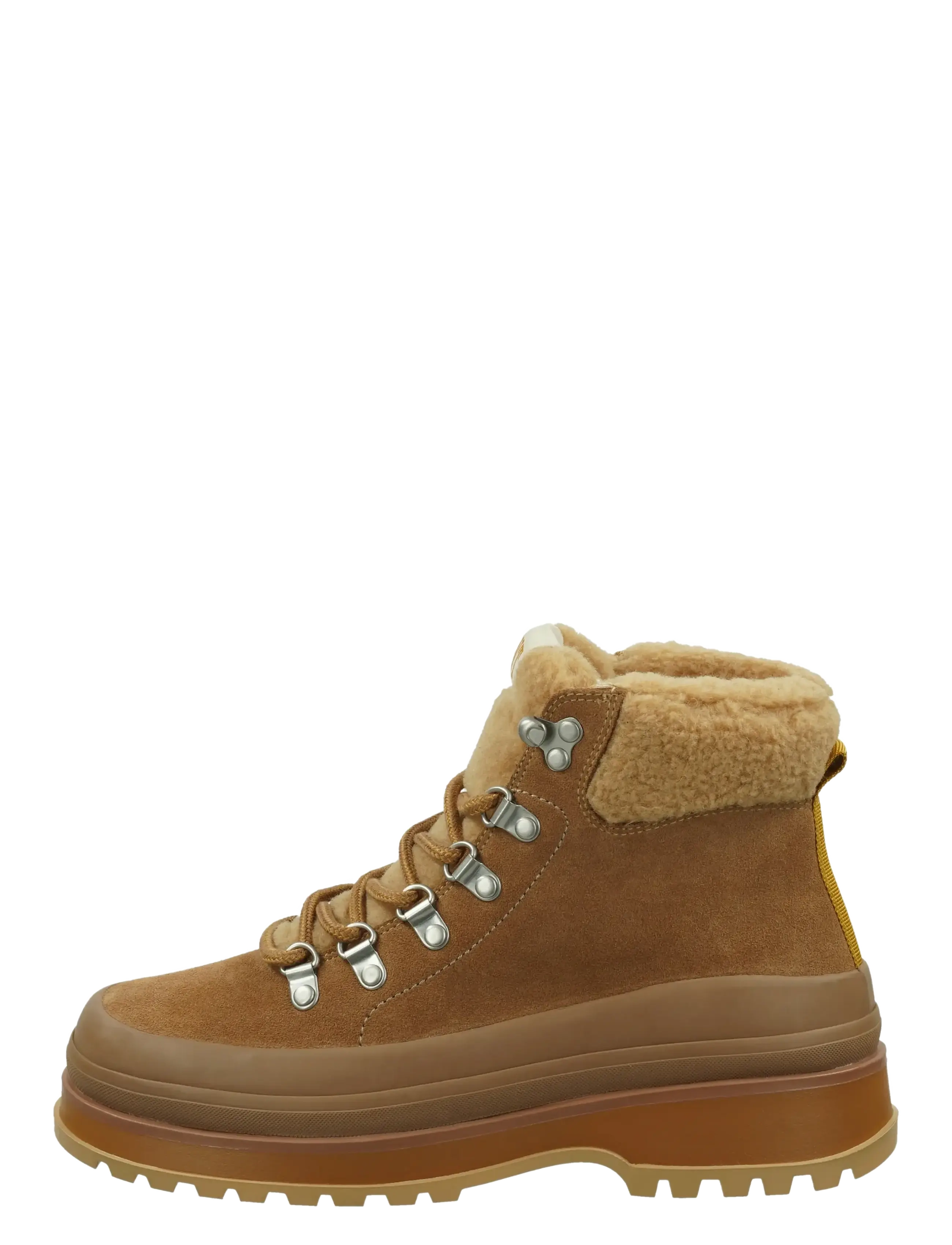 GANT Wintly Mid Boot - Schuhe - WALNUT / beige