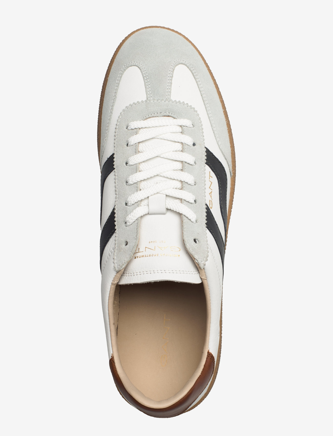 GANT - Cuzmo Sneaker - låga sneakers - white/green - 3