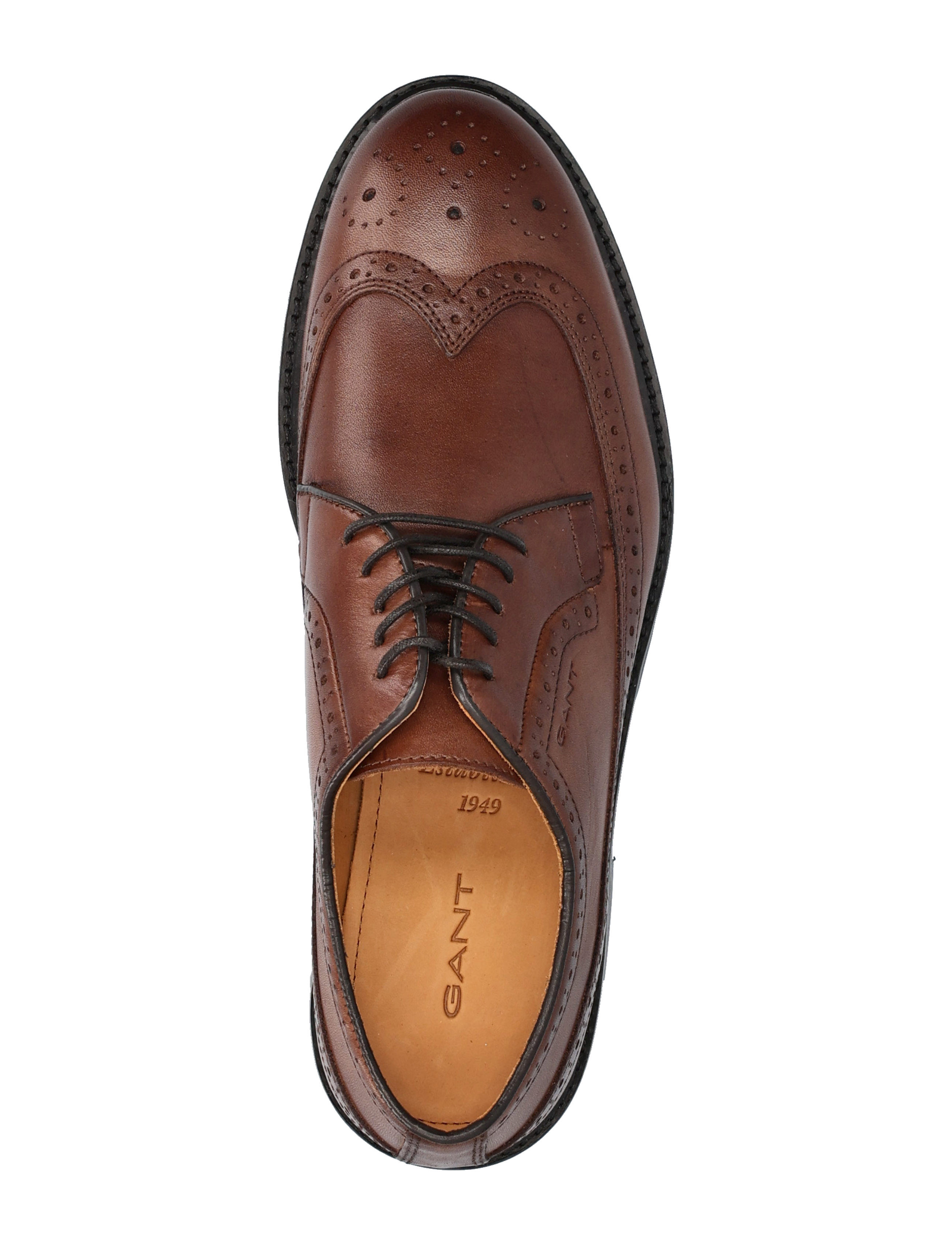 GANT - Bidford Low Lace Shoe - cognac - 3