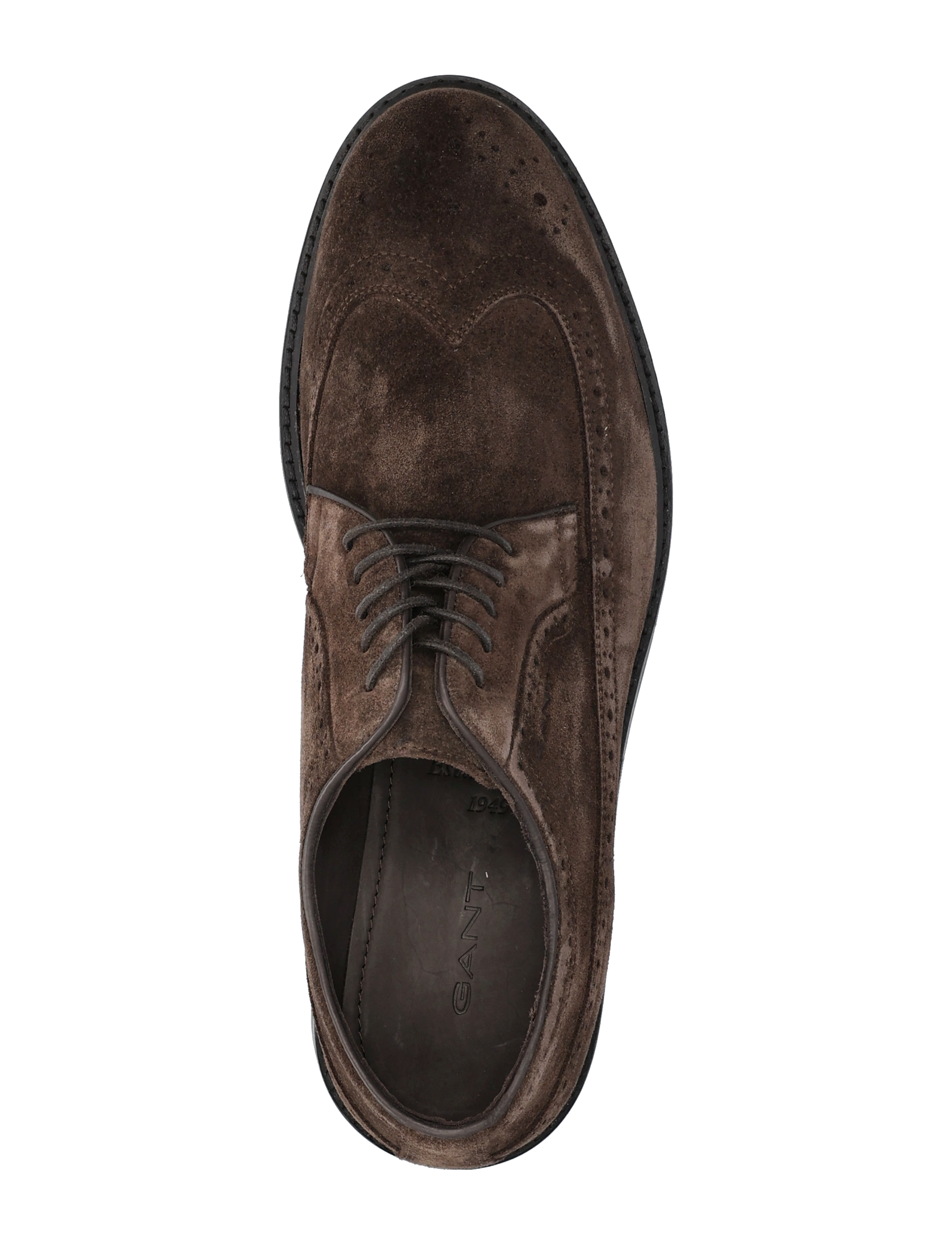 GANT - Bidford Low Lace Shoe - espresso/light grey - 3