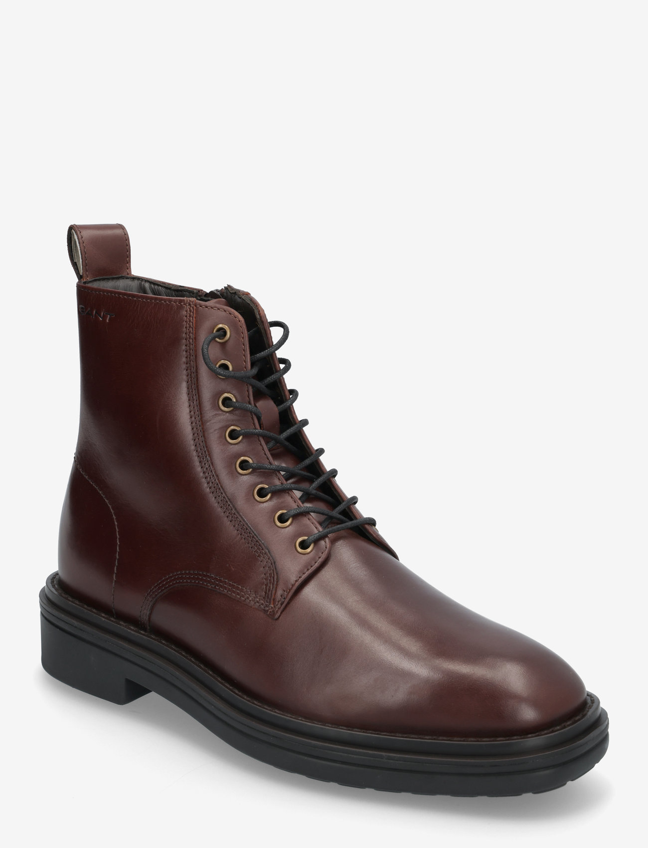 GANT - Boggar Mid Boot - paeltega jalanõud - cognac - 0