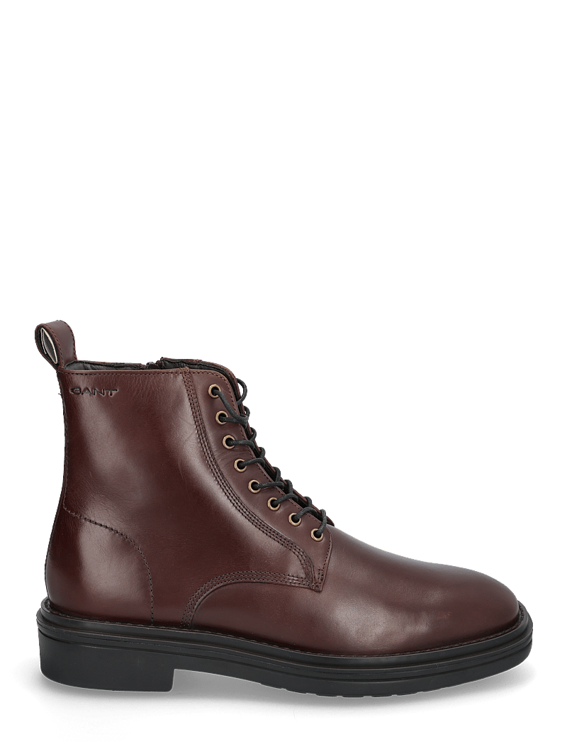 GANT - Boggar Mid Boot - kängor med snörning - cognac - 1