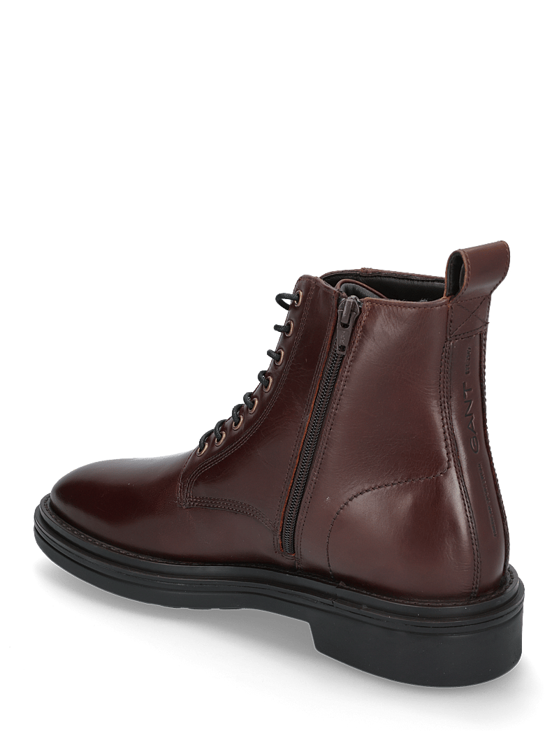 GANT - Boggar Mid Boot - kängor med snörning - cognac - 2