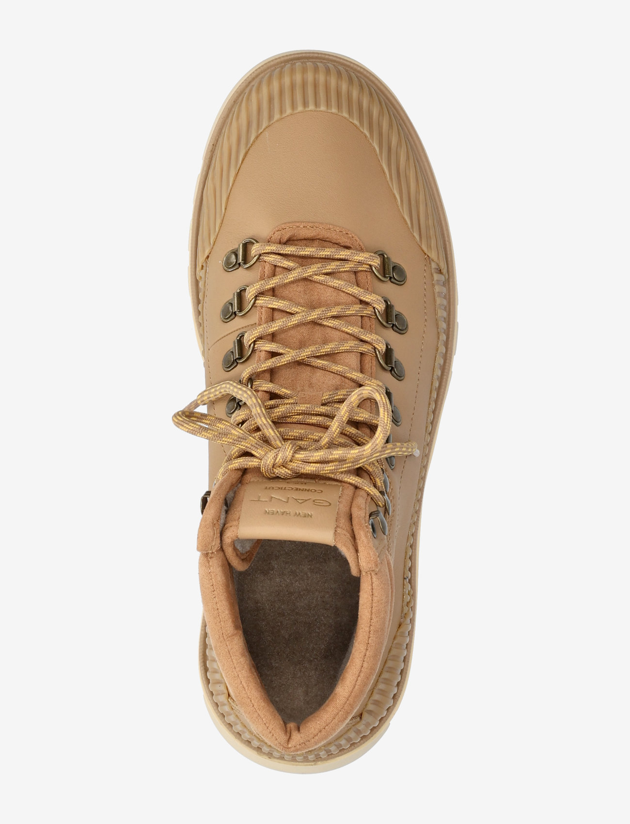 GANT - Nebrada Mid Boot - støvler med snøre - beige - 3