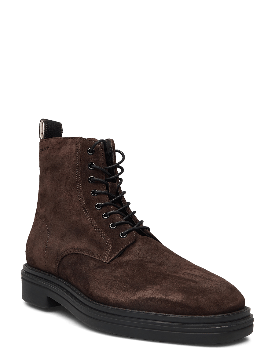Gant - Boggar Mid Boot - schnürstiefel - espresso brown - 0