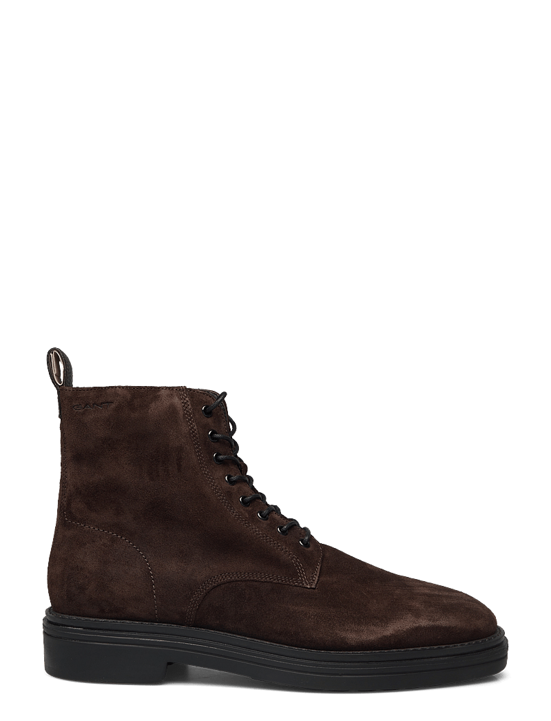 GANT - Boggar Mid Boot - kängor med snörning - espresso brown - 1
