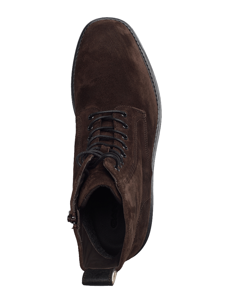 GANT - Boggar Mid Boot - kängor med snörning - espresso brown - 3