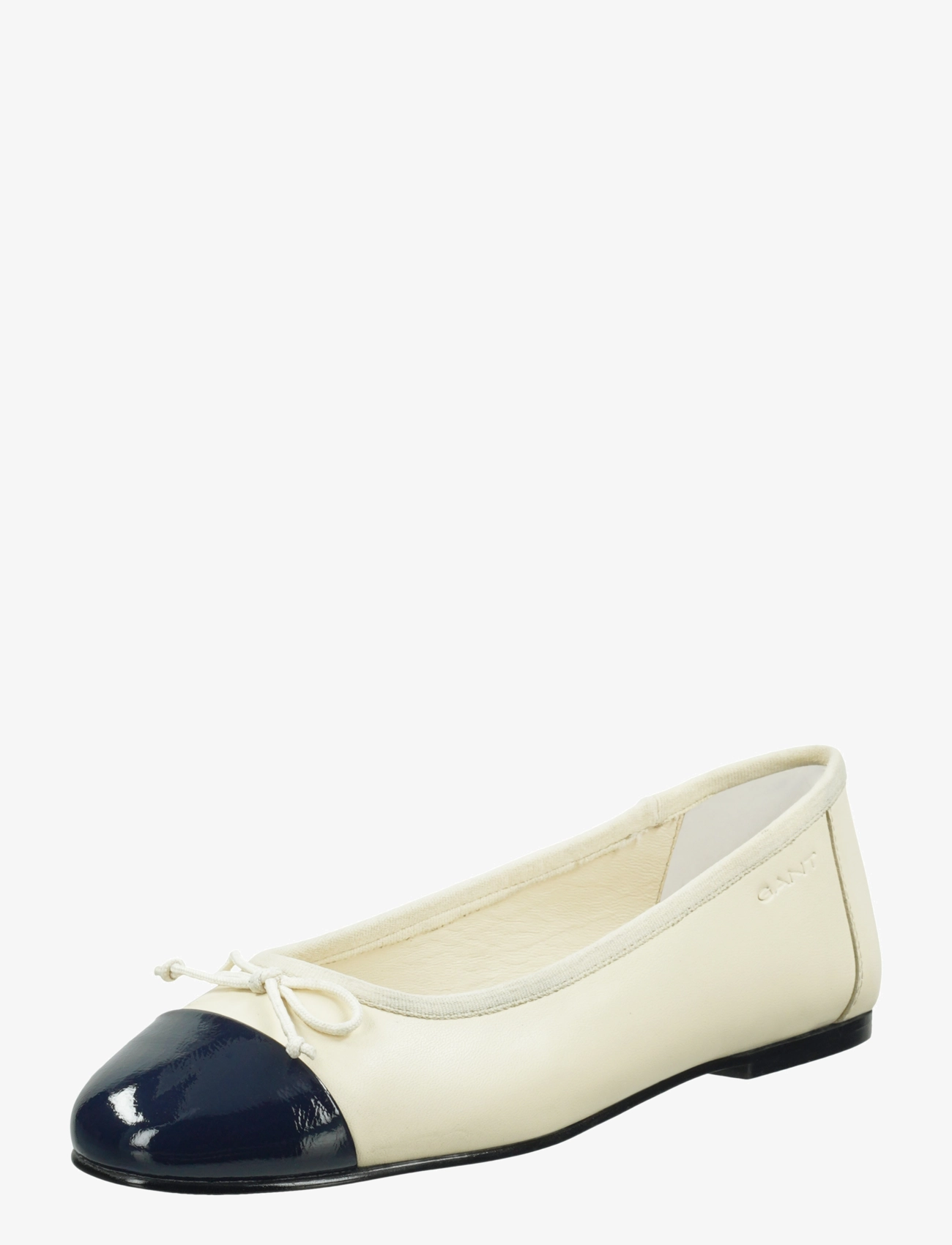 Gant Chadii Ballerina - Sko - MARINE/CREAM / cream