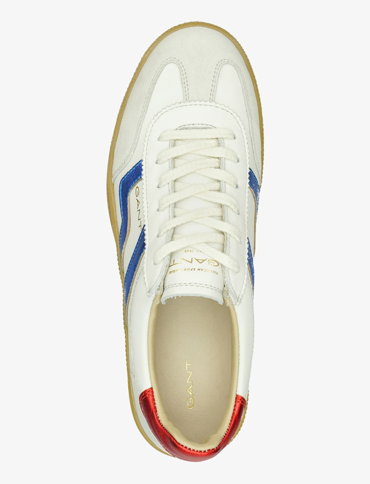 Gant - Cuzima Sneaker - män - wht/blue/red - 4