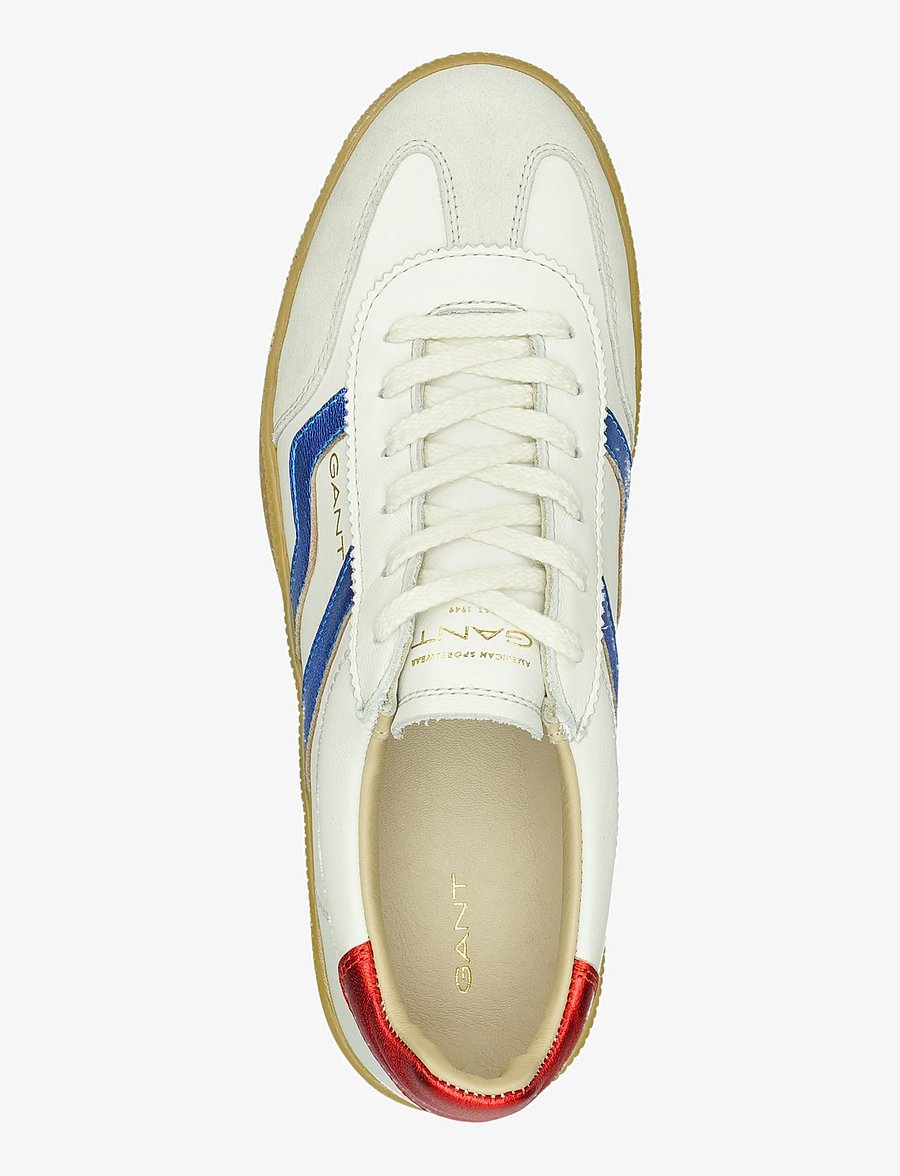 Gant - Cuzima Sneaker - sneakers - wht/blue/red - 4