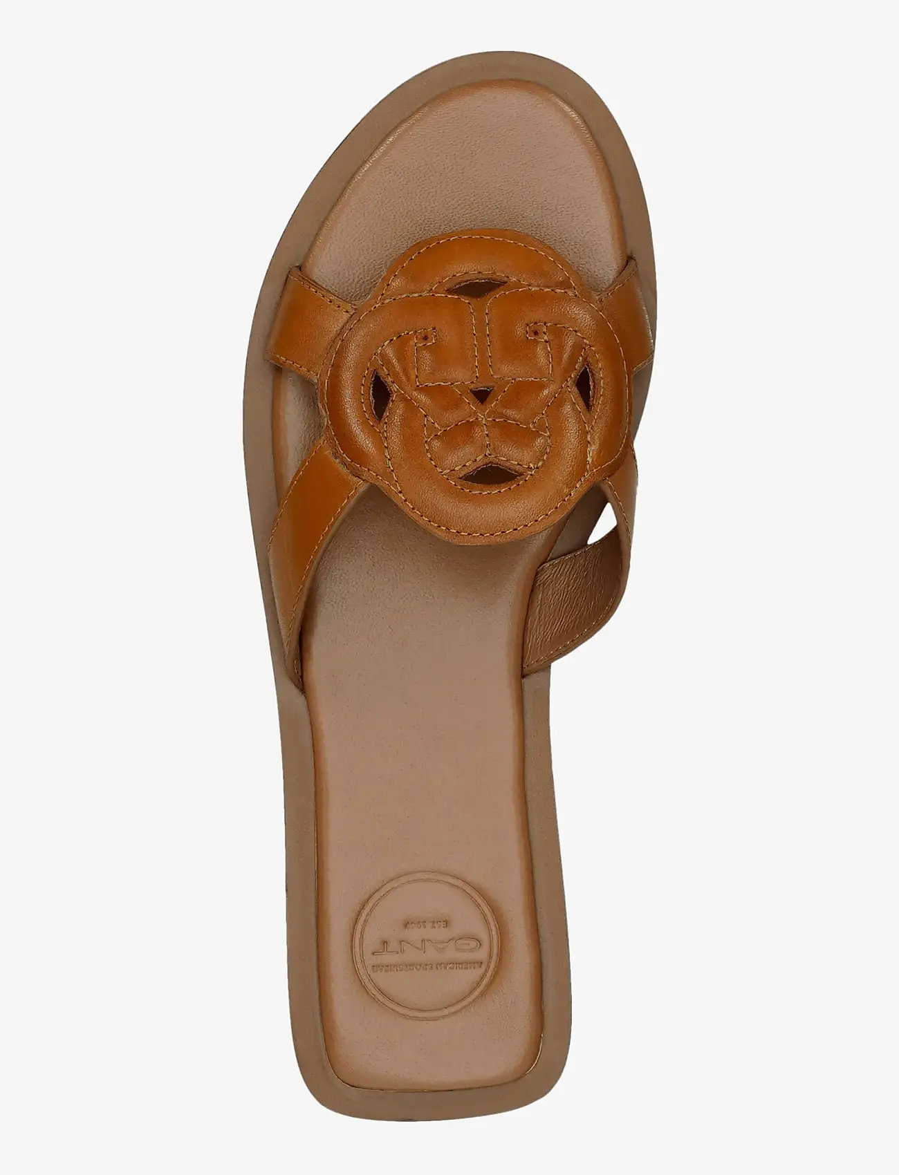 GANT - Sunlaz Sandal - flat sandals - cognac - 2