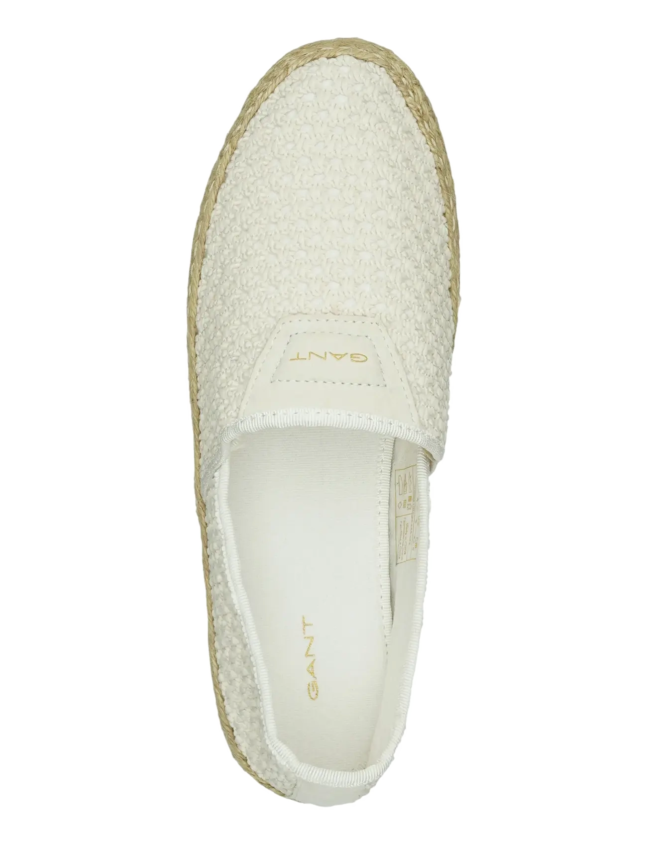 Gant - Raffiaville Espadrille - kvinder - offwht./tan - 4