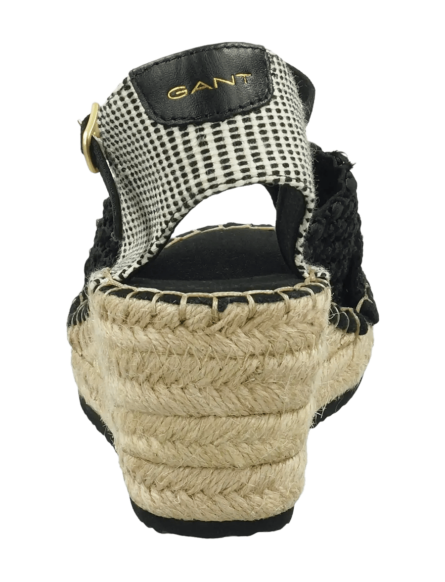 Gant - Luliza Espadrille - espadrilles mit absatz - black - 3