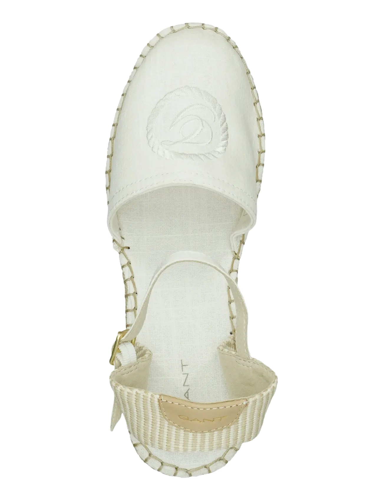 Gant - Luliza Espadrille - basutės su pleištiniu padu - off white - 4