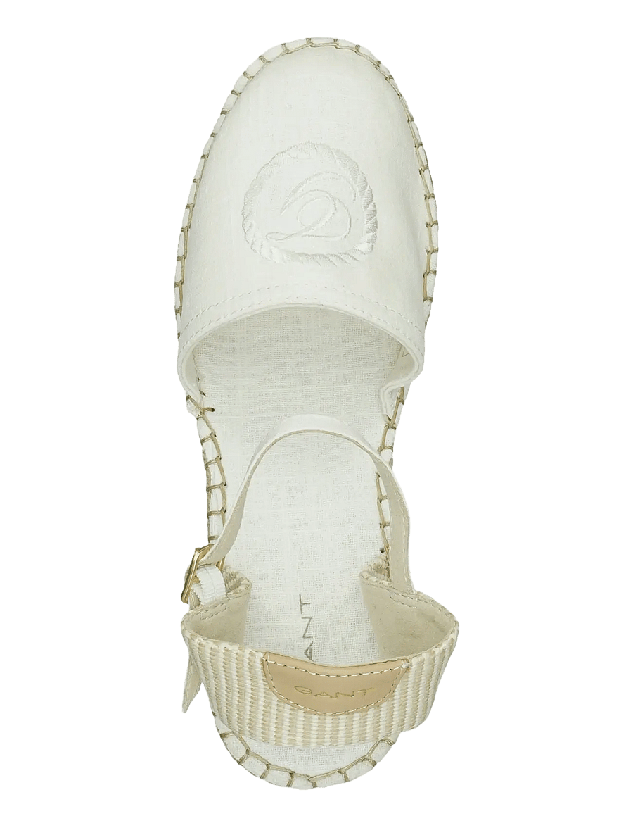 Gant - Luliza Espadrille - espadrillos med hæl - off white - 4