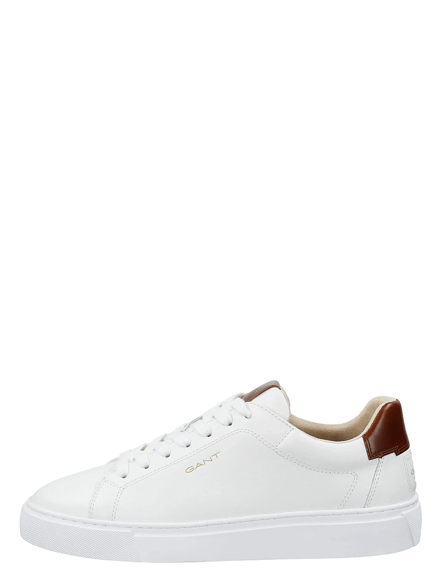 Gant - Mc Julien Sneaker - shoppa efter tillfälle - white/cognac - 1
