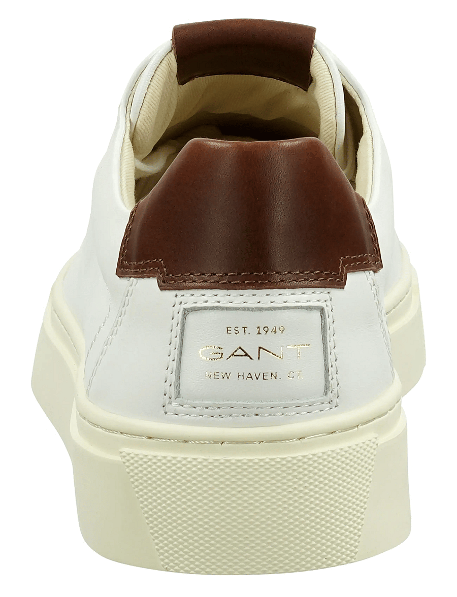 Gant - Mc Julien Sneaker - shoppa efter tillfälle - white/cognac - 2