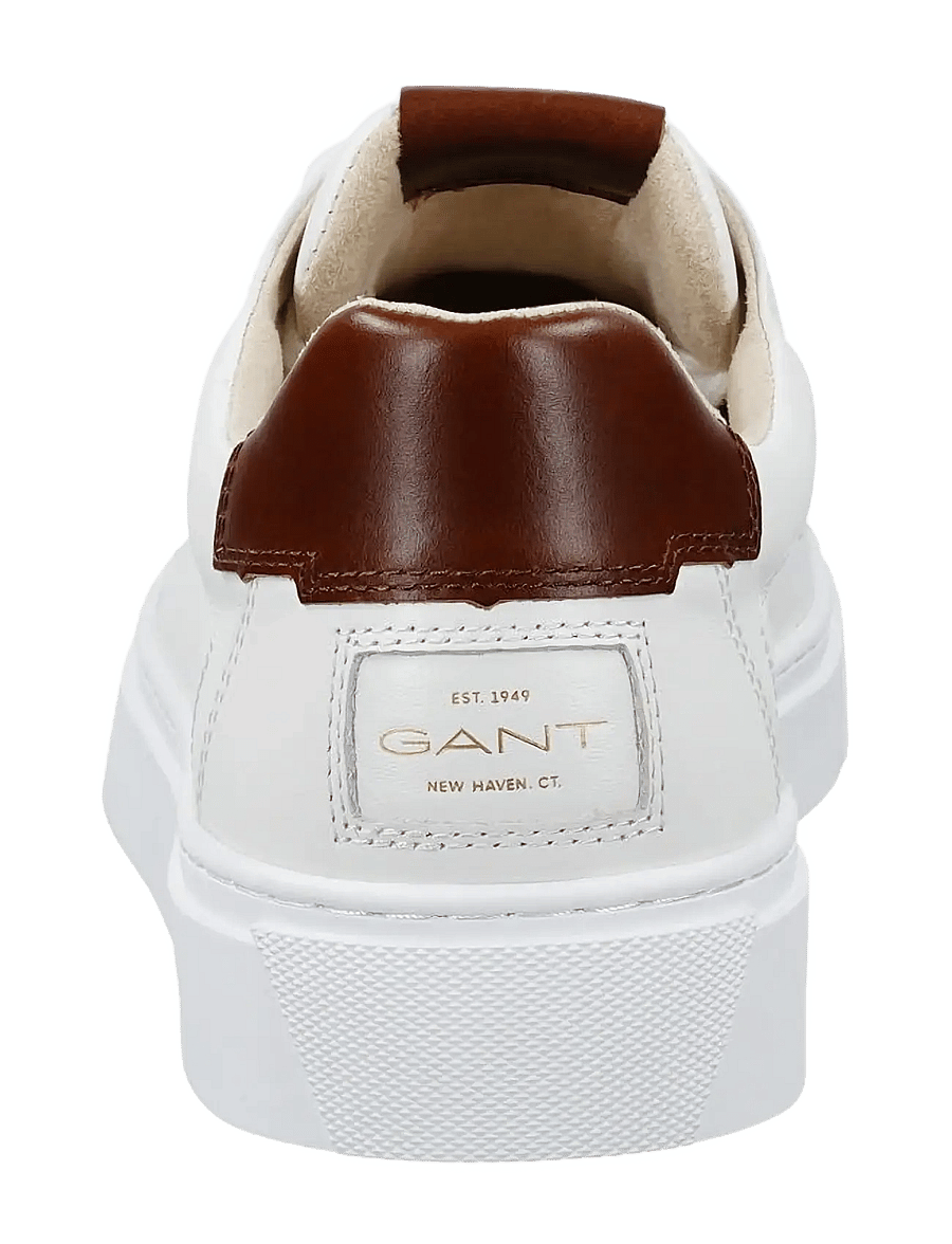 Gant - Mc Julien Sneaker - shoppa efter tillfälle - white/cognac - 4