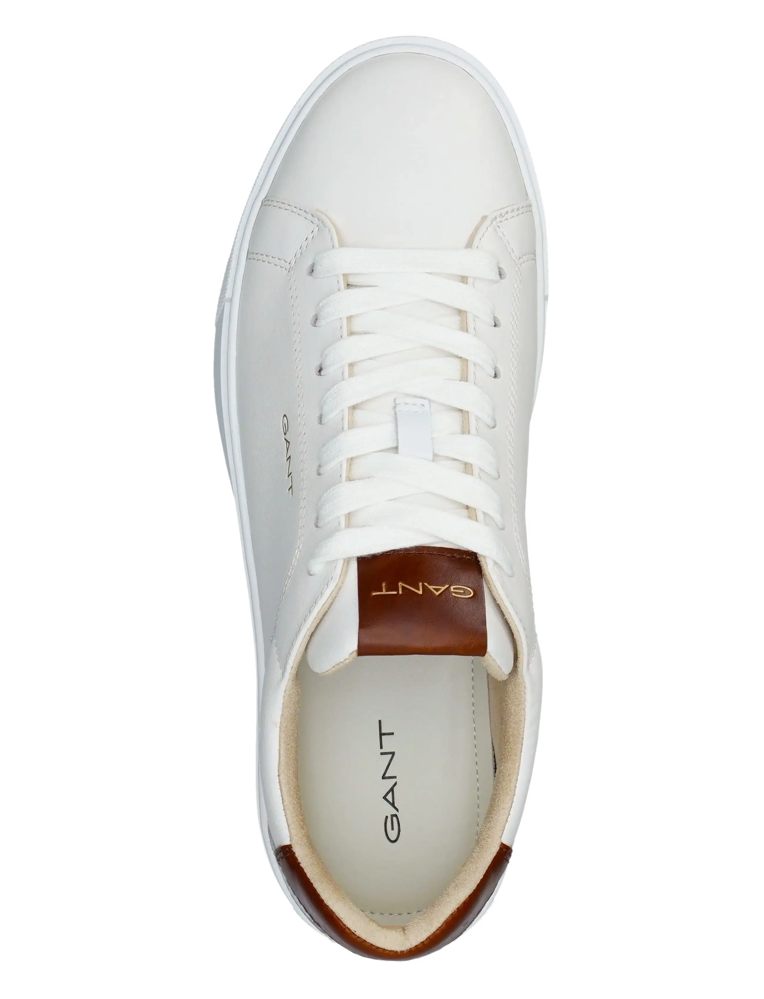 Gant - Mc Julien Sneaker - shoppa efter tillfälle - white/cognac - 5