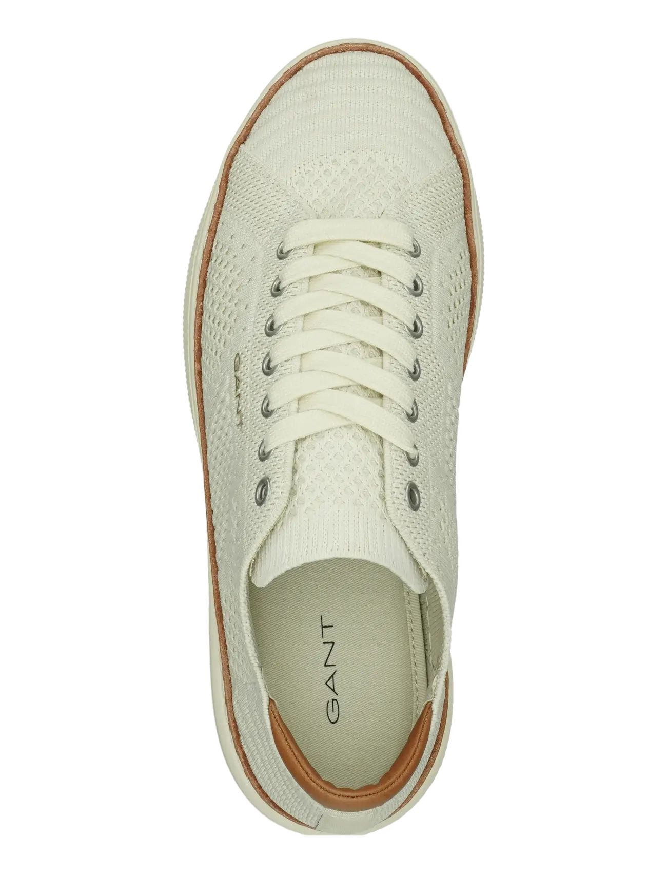 GANT - San Prep Low Lace Shoe - bone beige - 4
