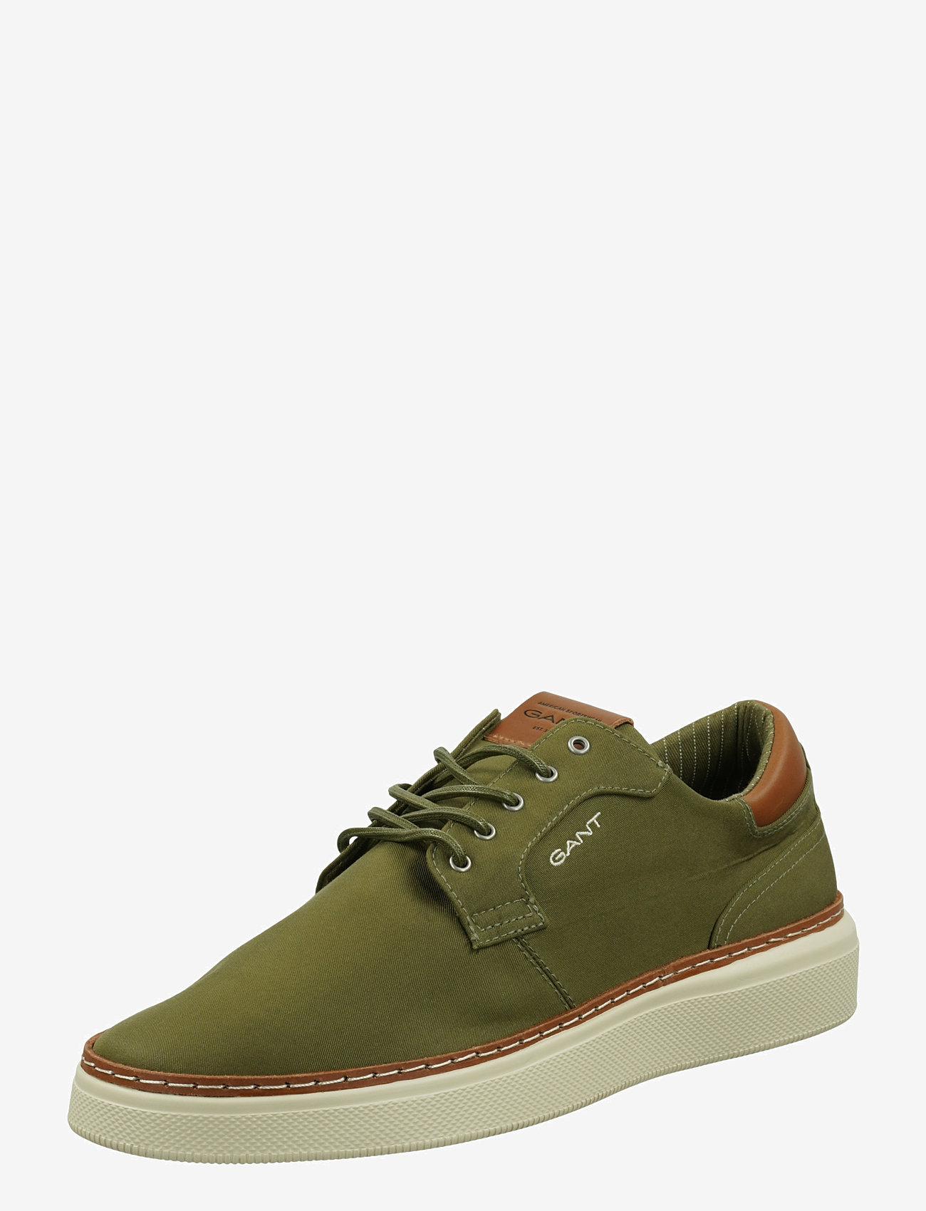 Gant - San Prep Low Lace Shoe - niedriger schnitt - dark olive - 0