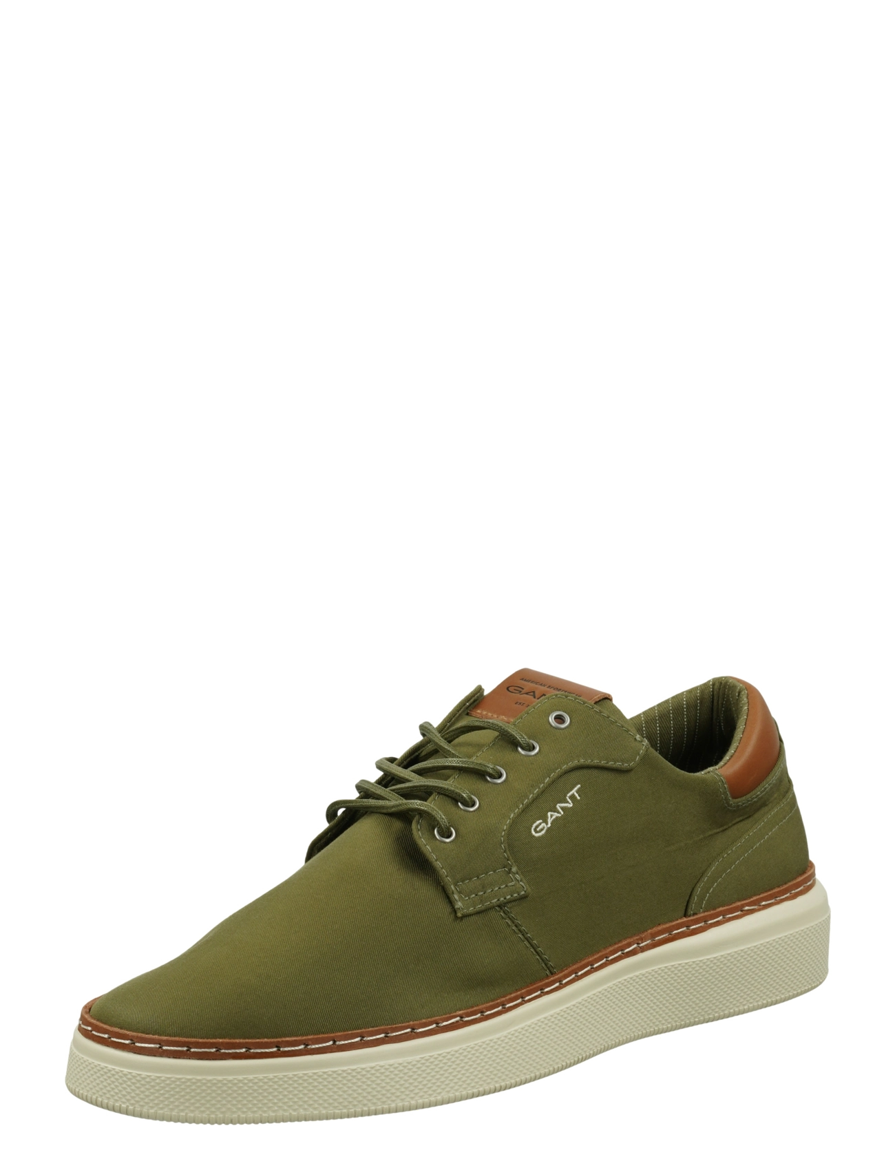 Gant San Prep Low Lace Shoe - Sneakers - DARK OLIVE / khaki/green