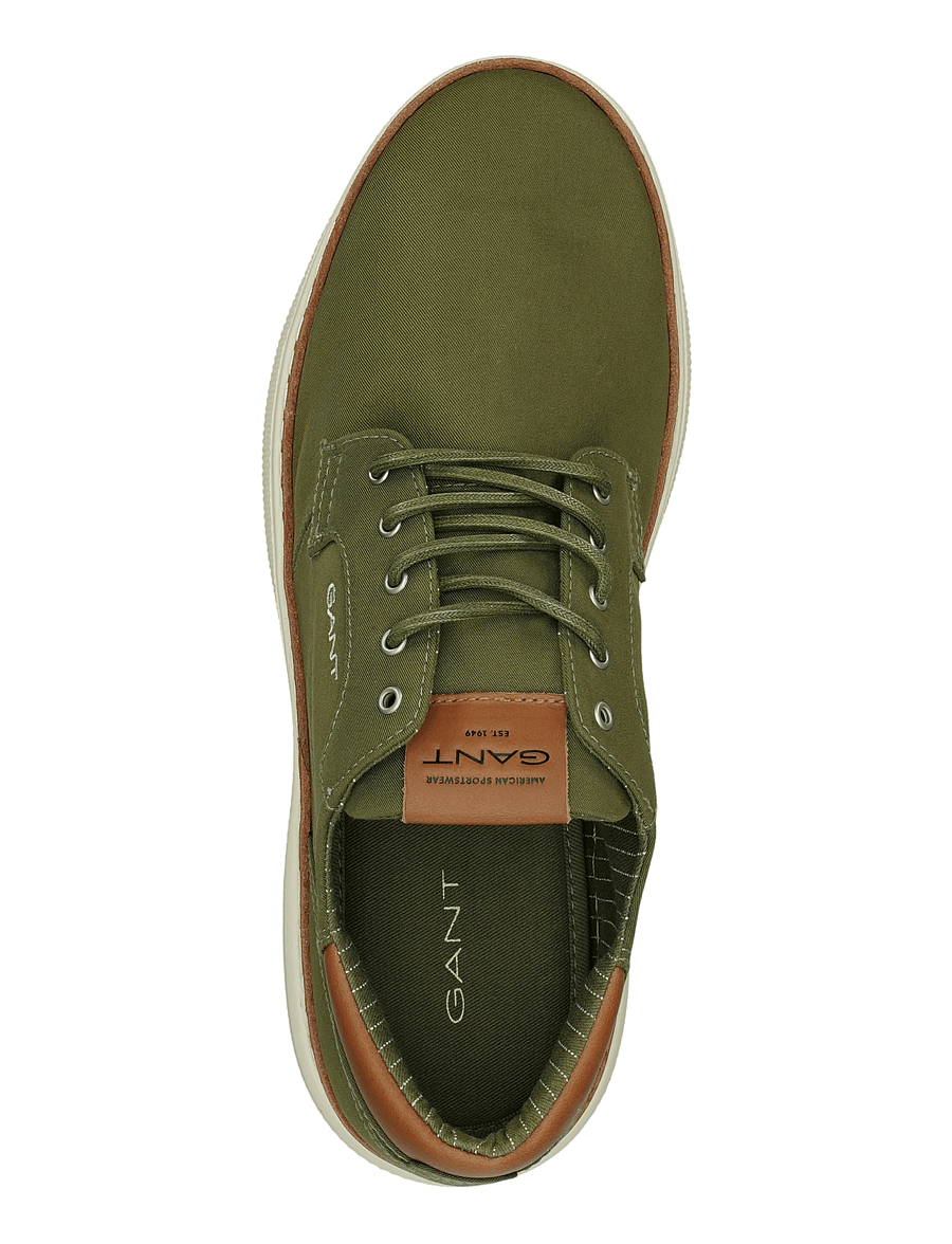 Gant - San Prep Low Lace Shoe - niedriger schnitt - dark olive - 4