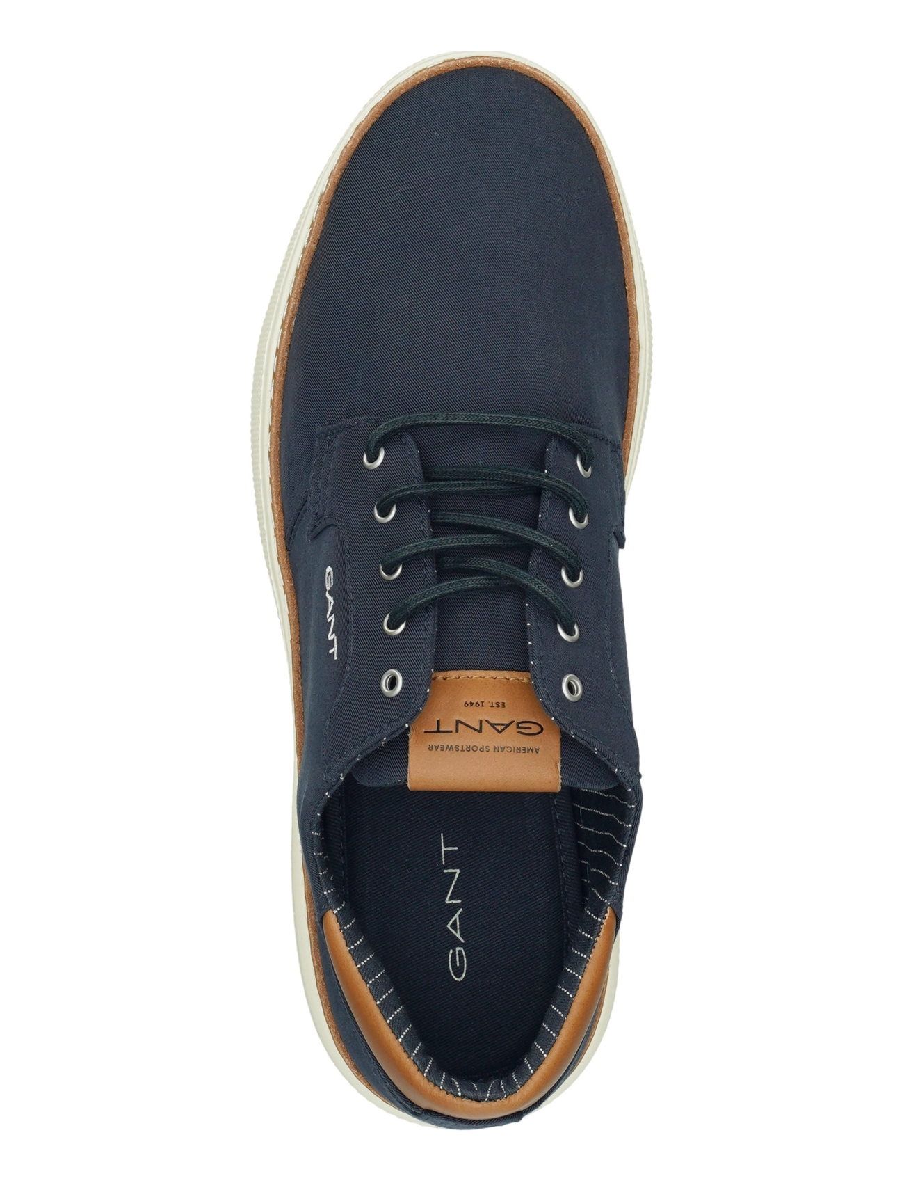 Gant - San Prep Low Lace Shoe - låga sneakers - marine - 4