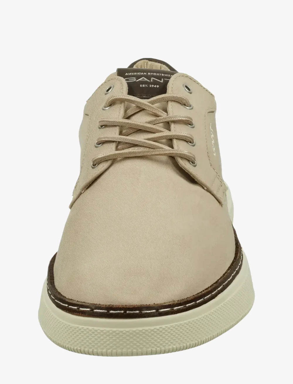 GANT - San Prep Low Lace Shoe - niedriger schnitt - taupe - 3