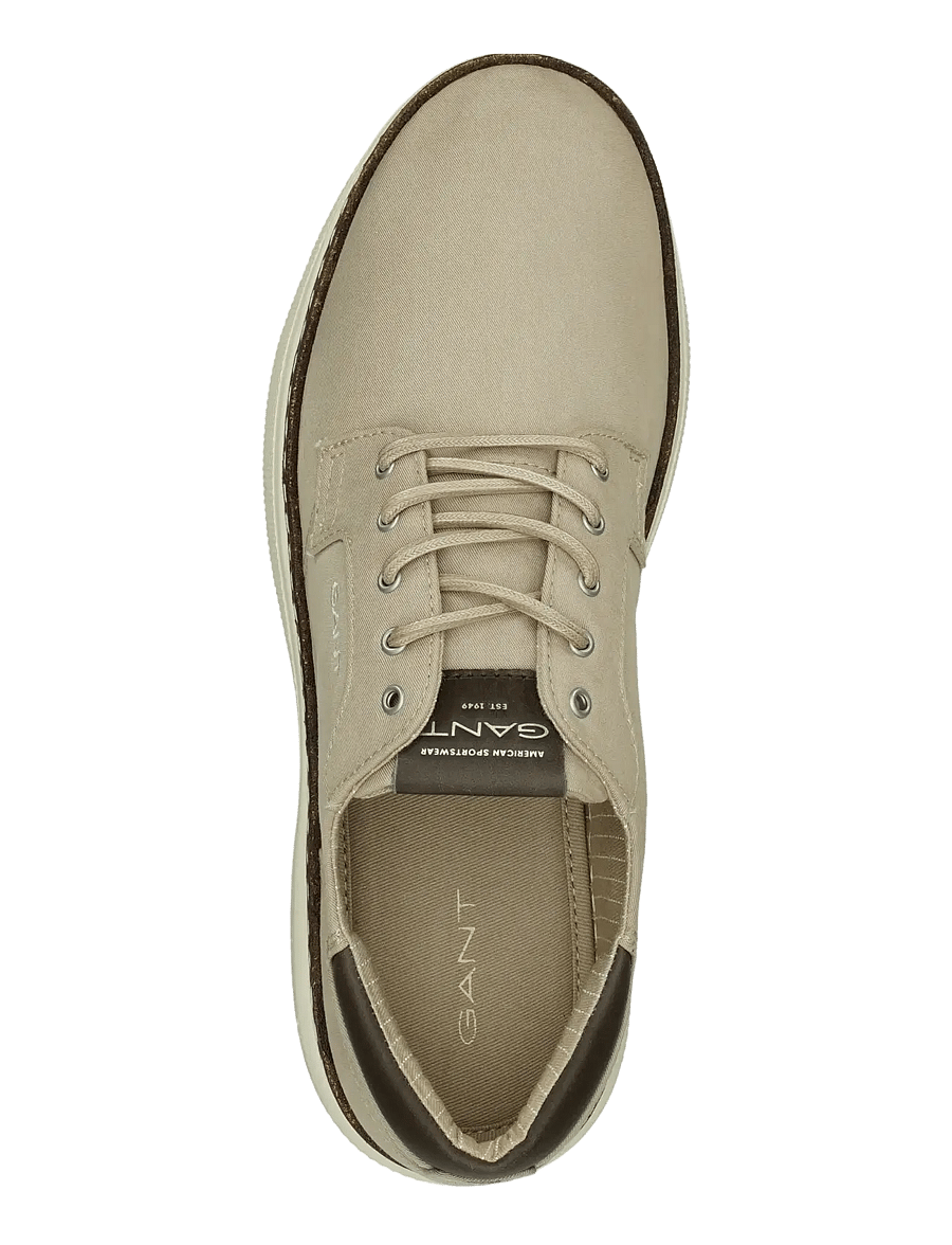 Gant - San Prep Low Lace Shoe - taupe - 4