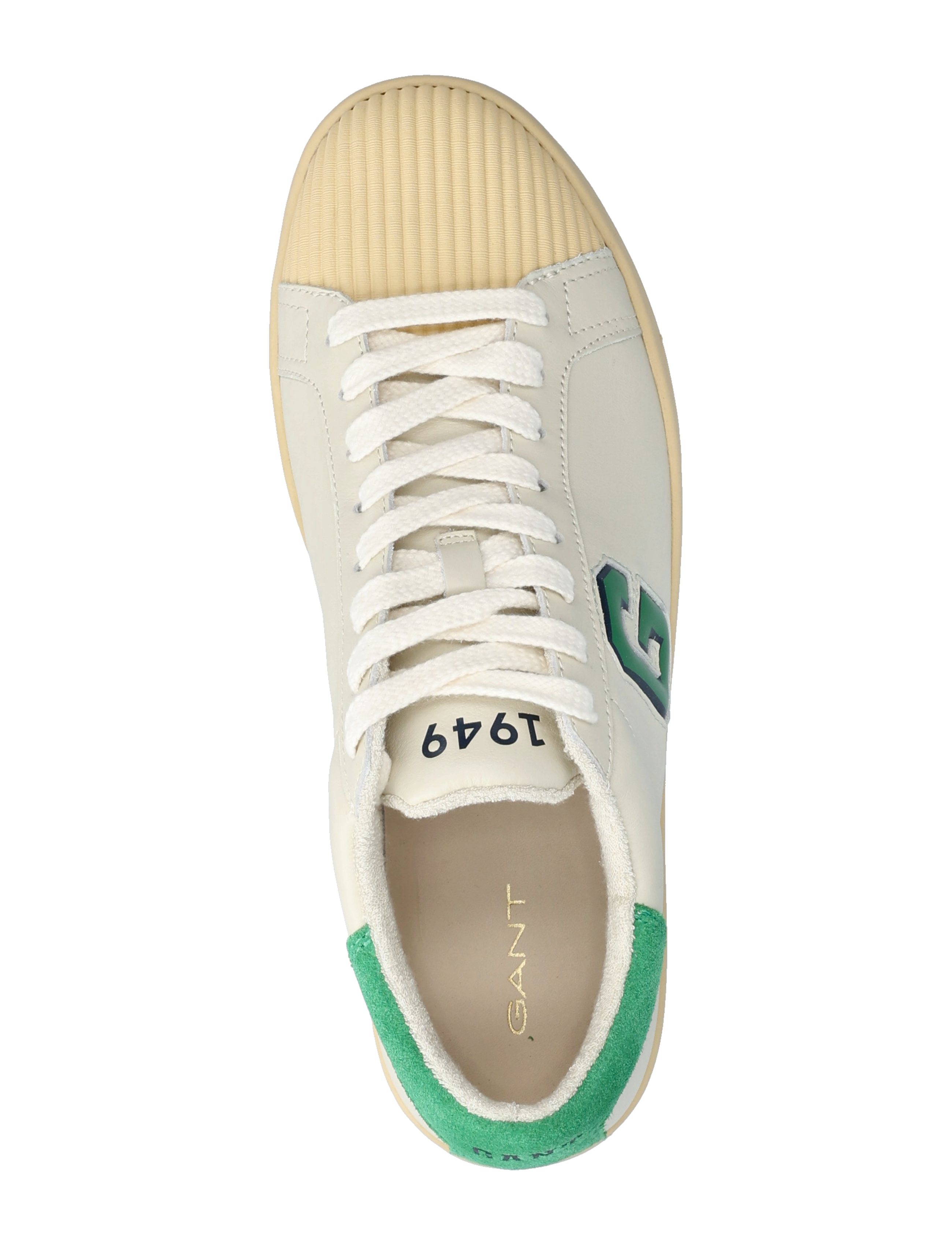 GANT - Prepus Sneaker - off wht/green - 3