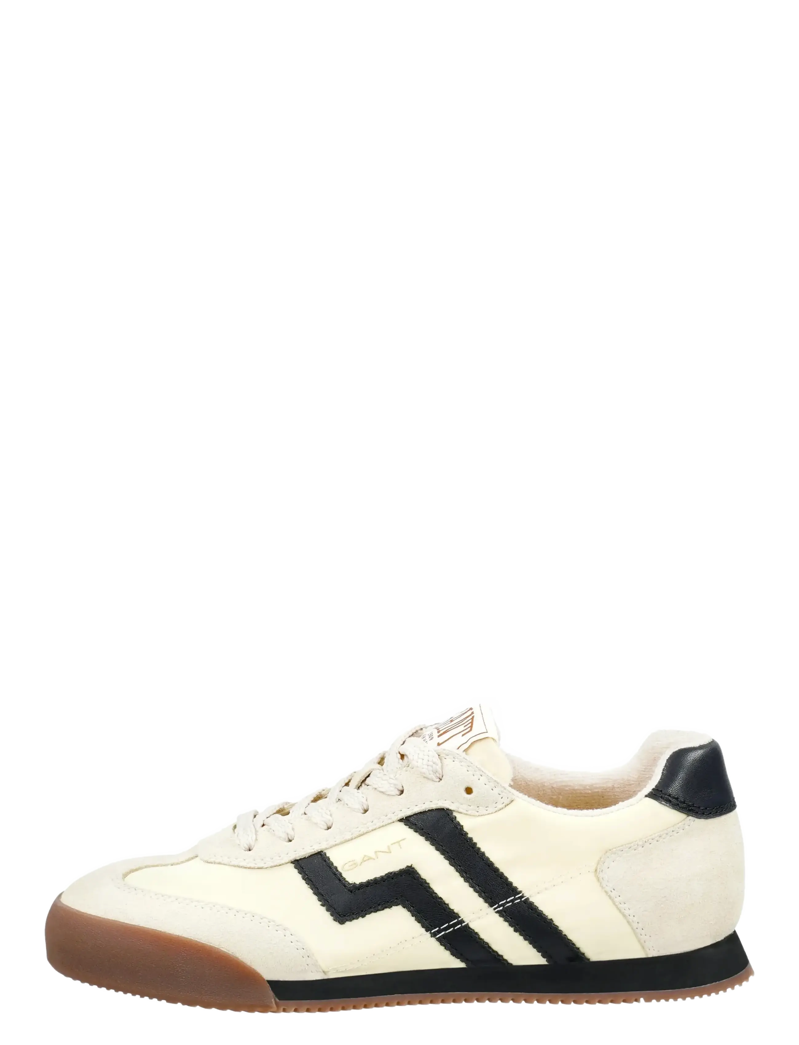 Gant Beylana Sneaker - Sko - BEIGE/BLACK / brown