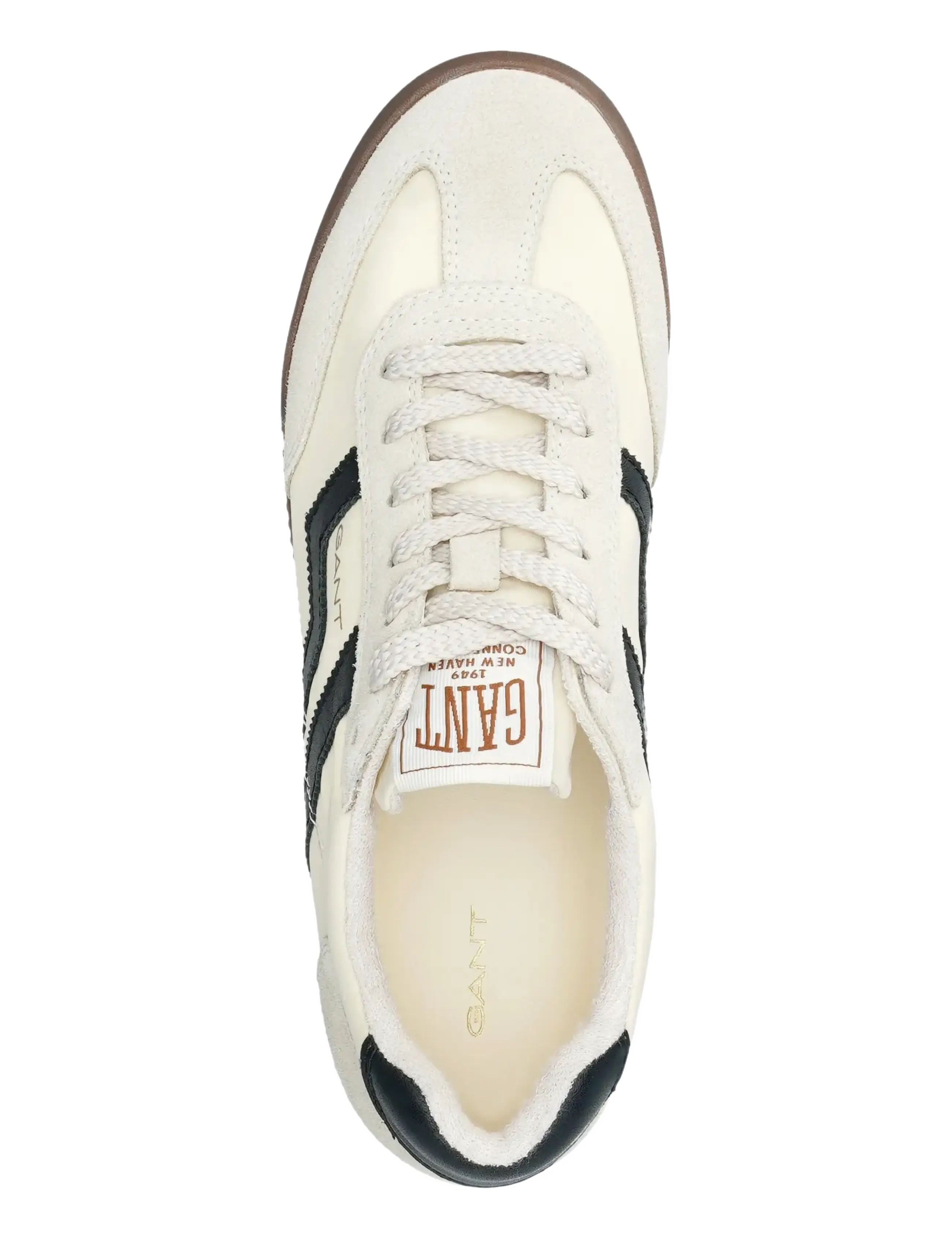 Gant - Beylana Sneaker - lave sneakers - beige/black - 4