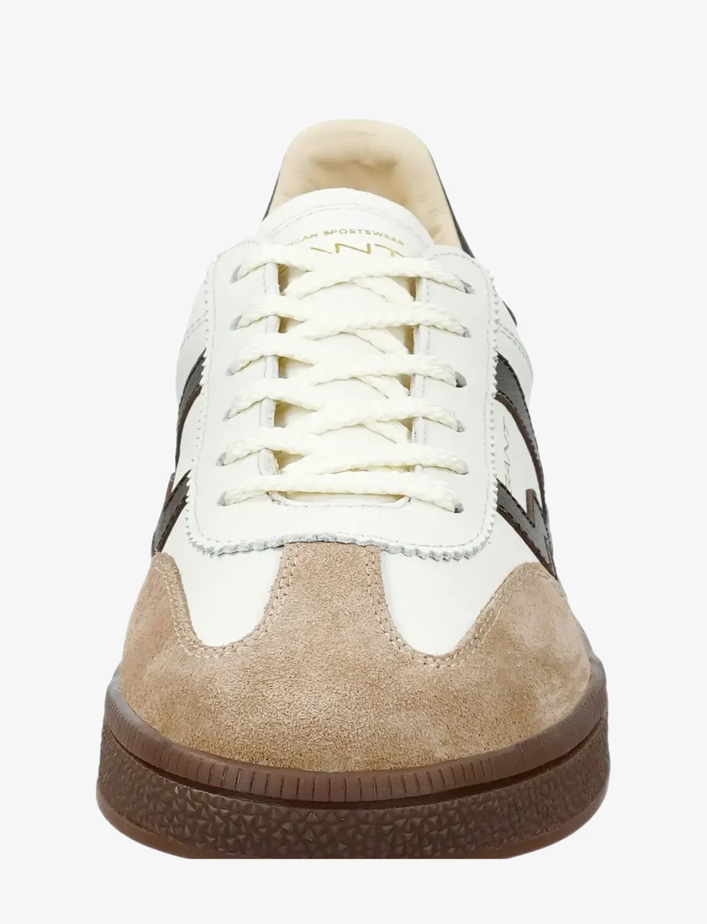 GANT - Cuzima Sneaker - låga sneakers - off white/brown - 3