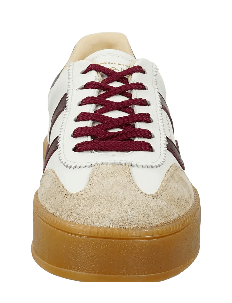 GANT - Cuzmani Sneaker - madala säärega tossud - off white/plum red - 1