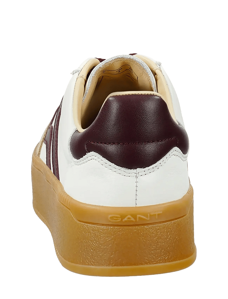 GANT - Cuzmani Sneaker - madala säärega tossud - off white/plum red - 2