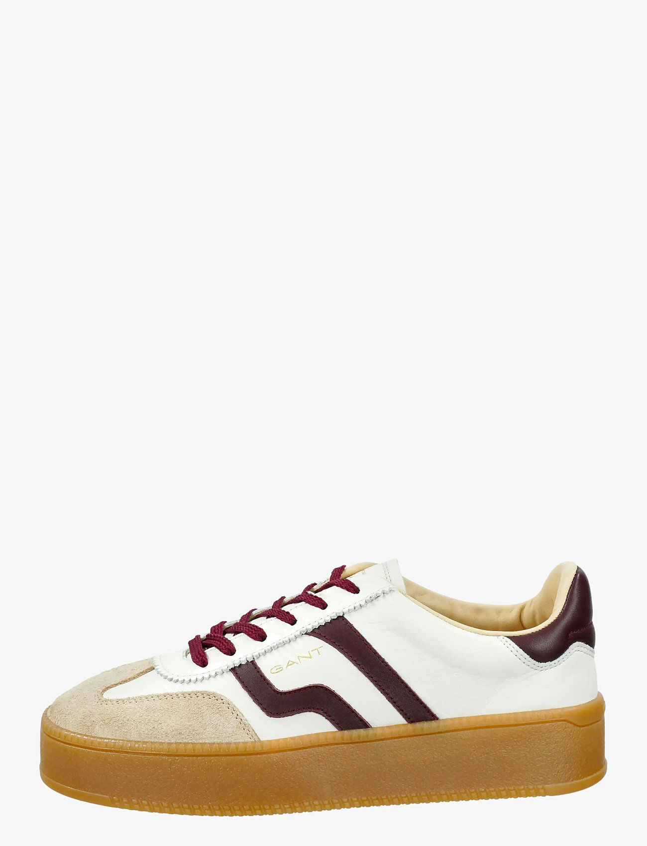 GANT - Cuzmani Sneaker - madala säärega tossud - off white/plum red - 3