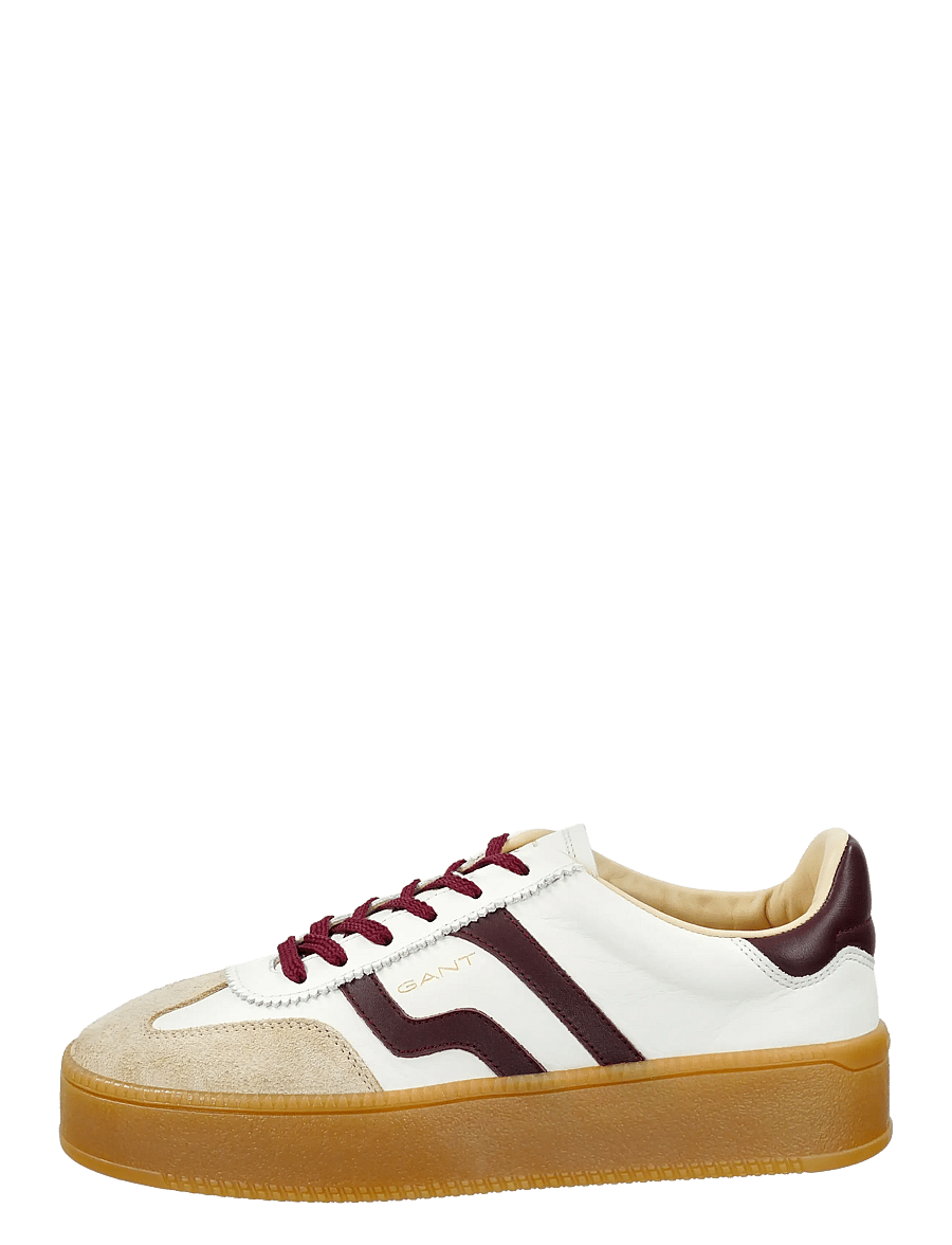 Gant - Cuzmani Sneaker - off white/plum red - 2
