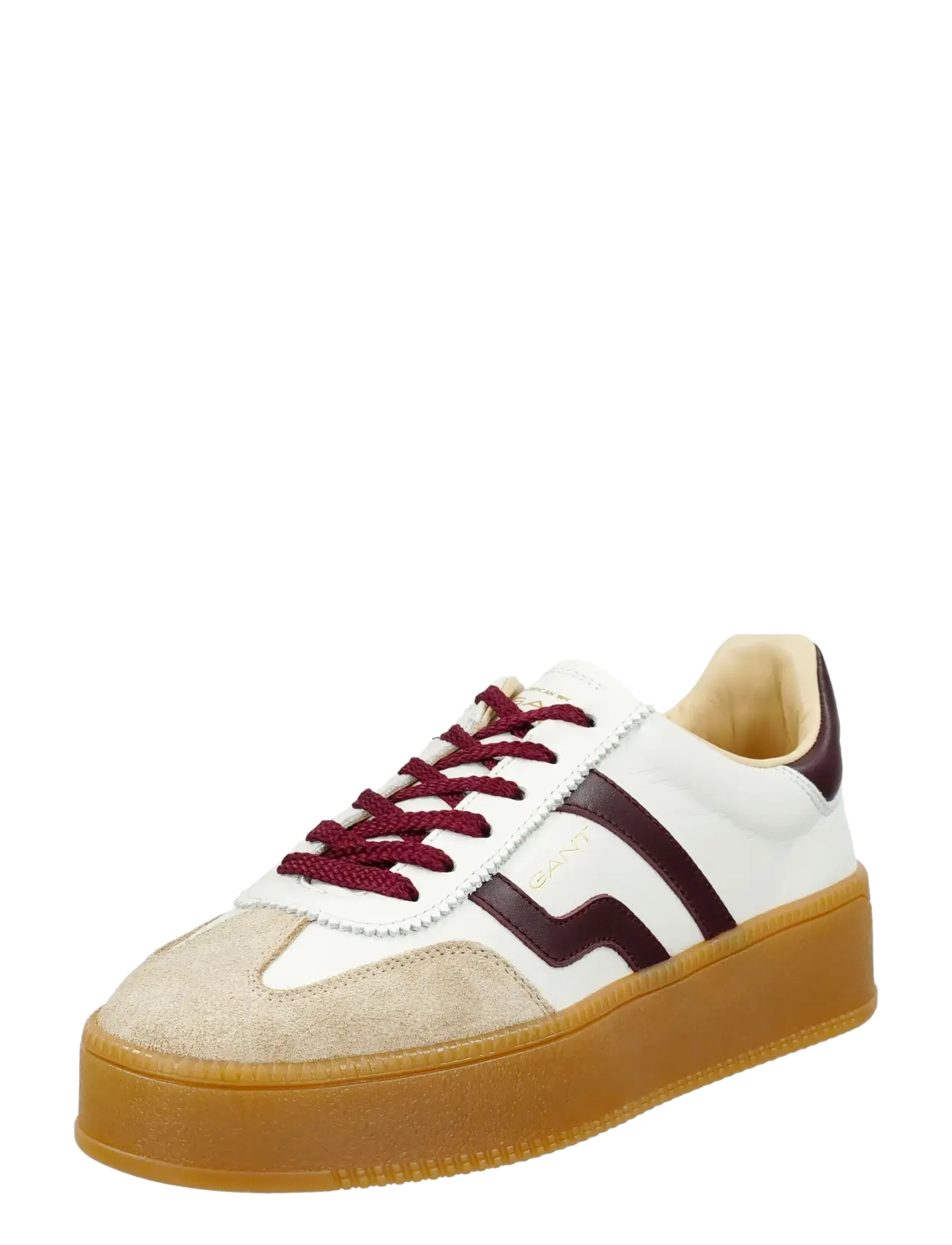Gant - Cuzmani Sneaker - off white/plum red - 3