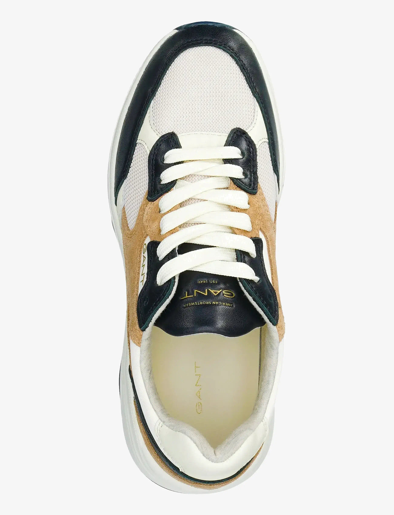 GANT - Newile Sneaker - lave sneakers - black/beige - 4